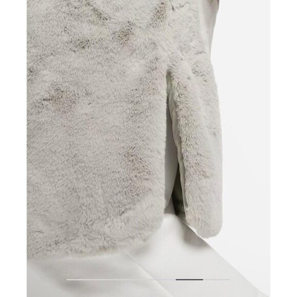 Nike special edition faux faur long coat jacket sherpa - Picture 10 of 11